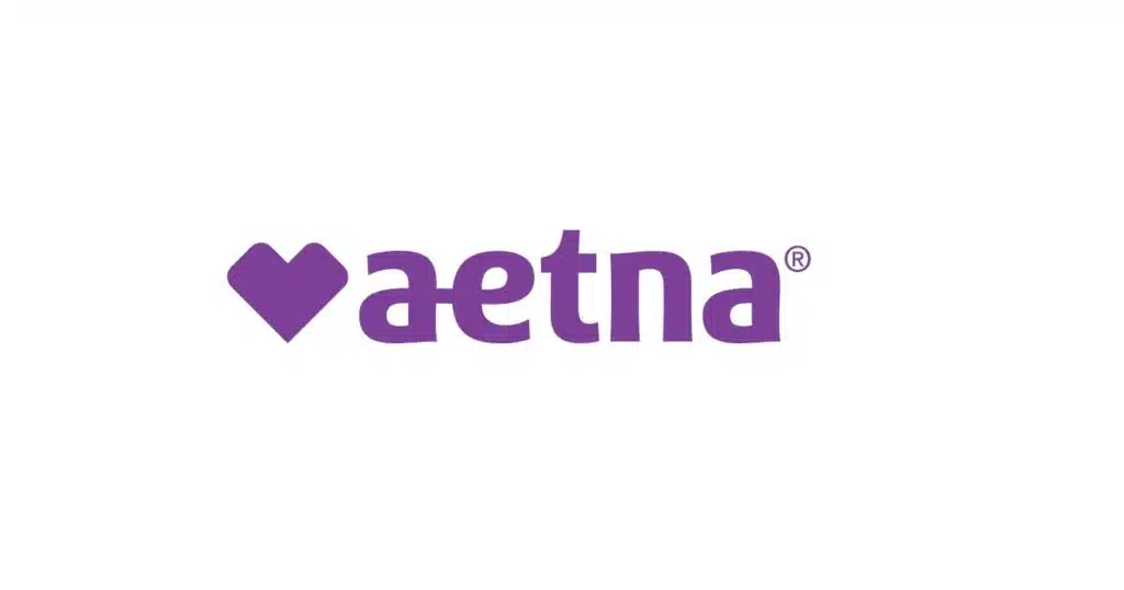 Aetna health insurance logo.