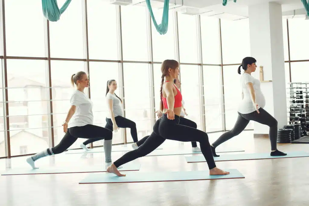 Women Doing Yoga